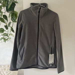 Brand-new REI Zip-up Fleece Sweater